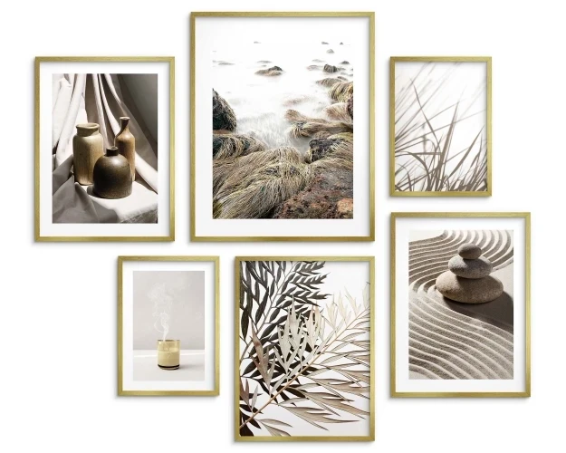 Zestaw plakatów 6 szt,  plakaty boho