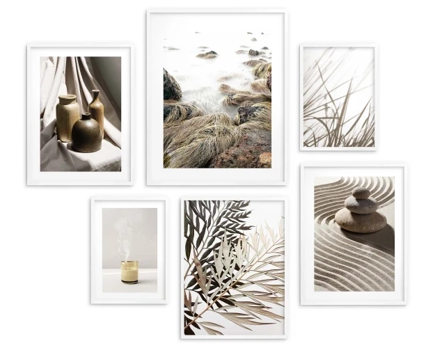 Zestaw plakatów 6 szt,  plakaty boho