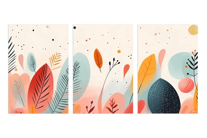 Obraz na płótnie tryptyk