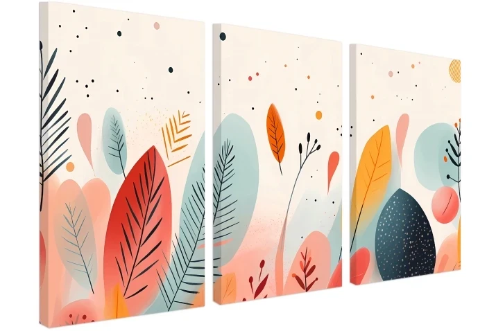 Obraz na płótnie tryptyk