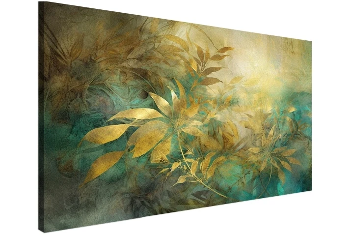 Obraz na płótnie canvas złote liście
