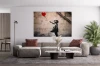 Banksy - dziewczynka z balonikiem na murze