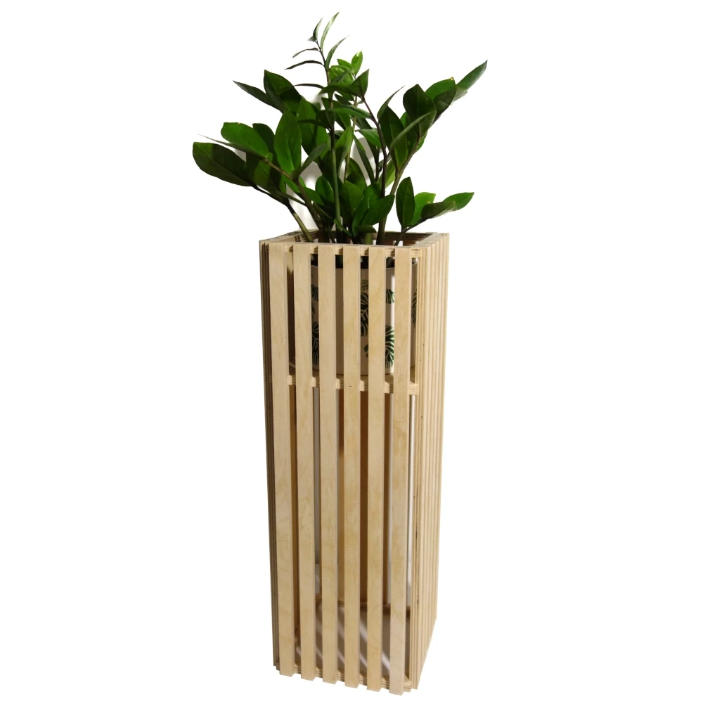 Kwietnik stojak drewniany 50