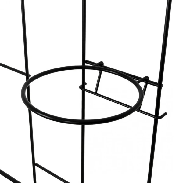 Obręcz metalowa na kwietnik Hedera loft