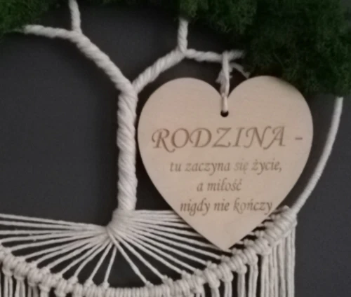 Drzewo geanalogiczne życia makrama