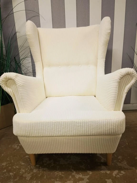 Fotel uszak sztruks Poso