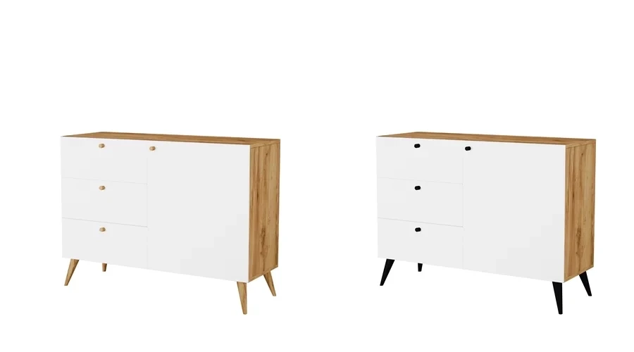 Komoda kolor dąb biały