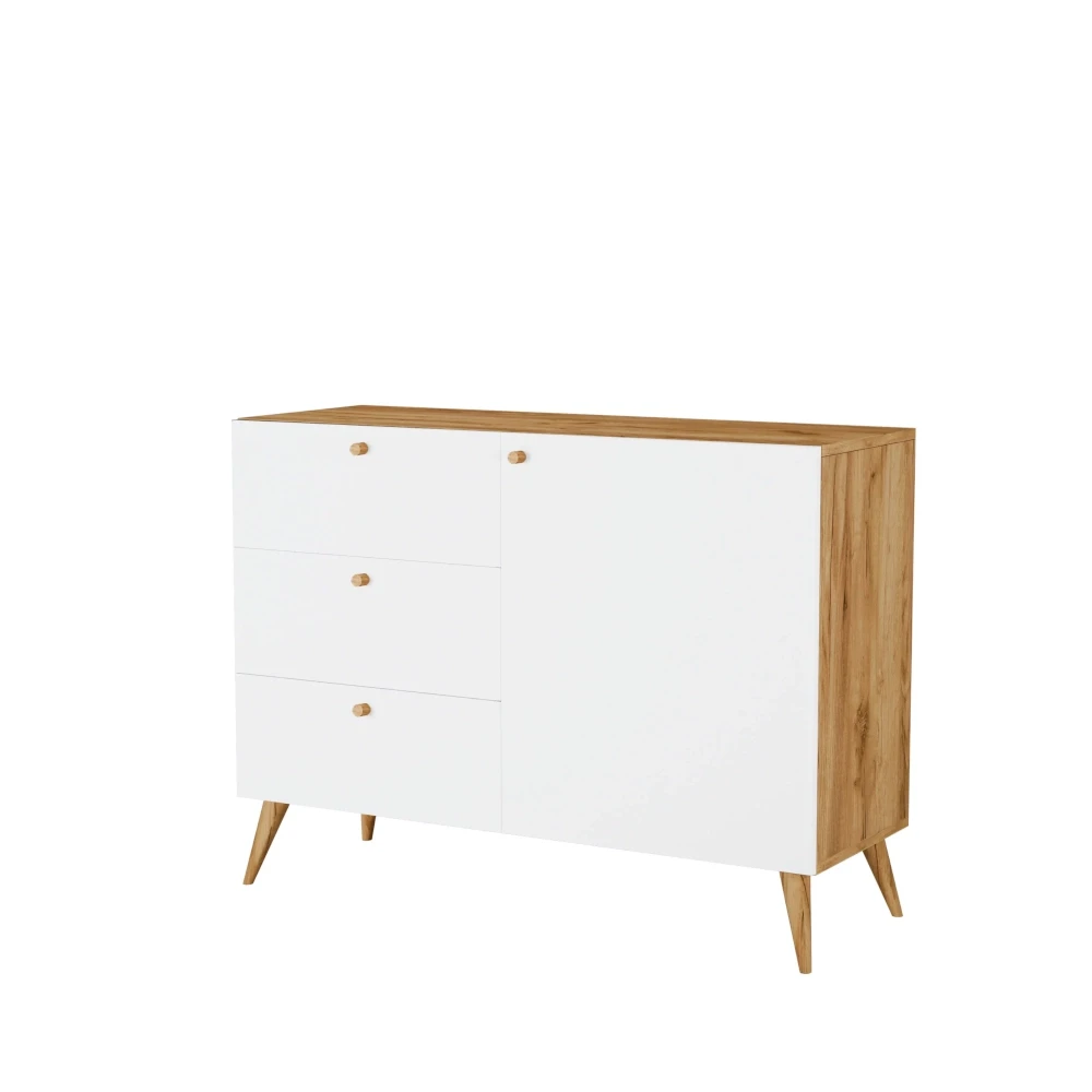 Komoda kolor dąb biały