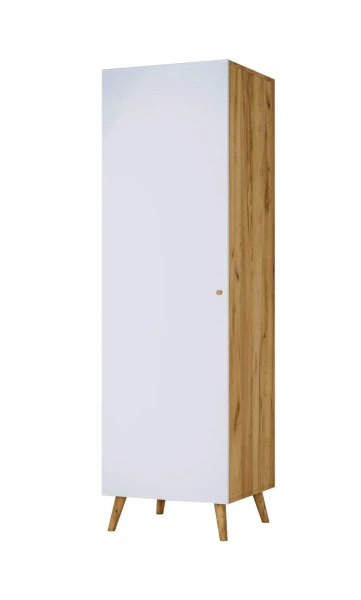 Szafa kolor biały / dąb 60x195