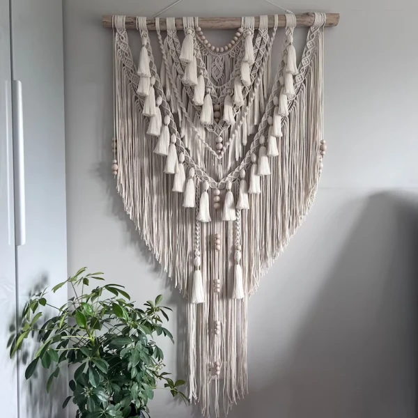 Makrama dekoracja ścienna 100x170