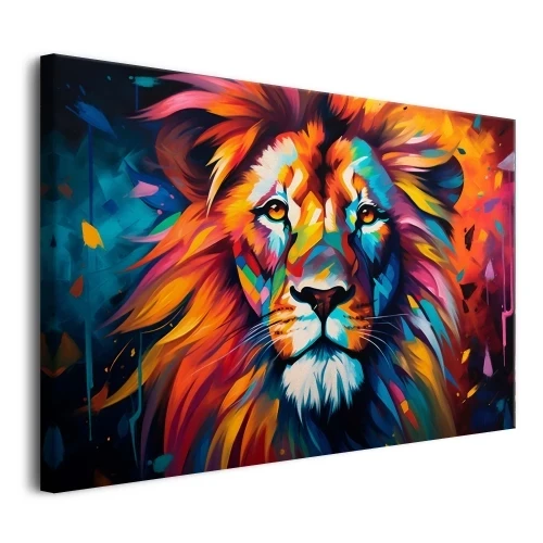 Obraz na płótnie canvas lew