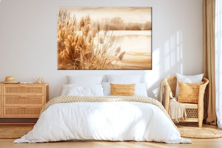 Obraz na płótnie canvas sepia boho