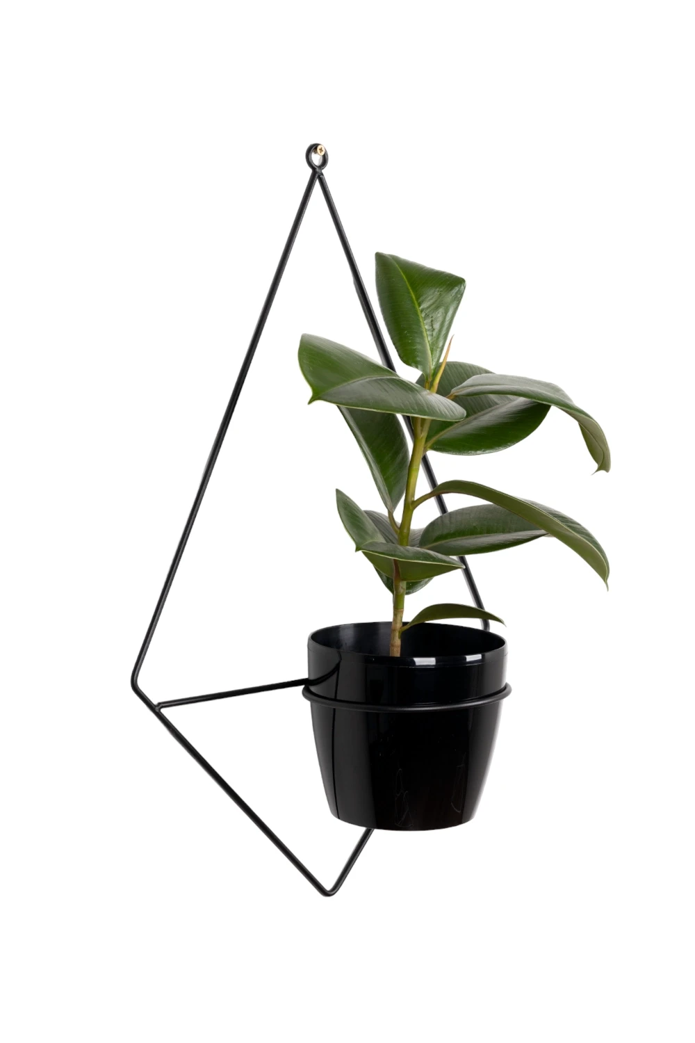 Kwietnik ścienny metalowy + osłonka Diament