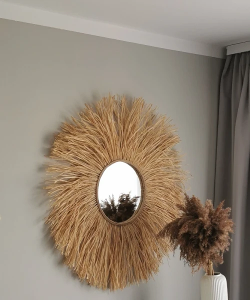 Lustro boho rafia handmade