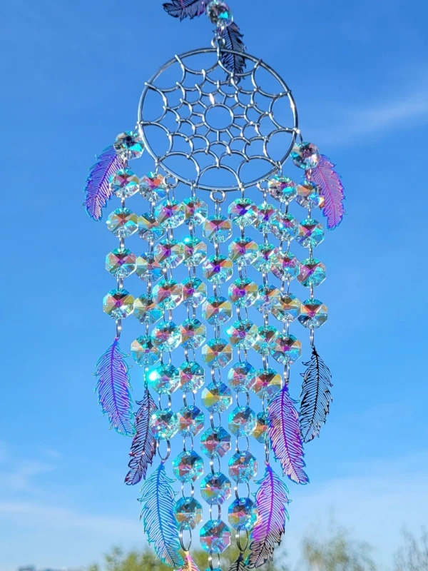 Szklany łapacz słońca handmade