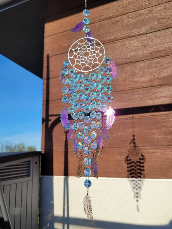 Szklany łapacz słońca handmade