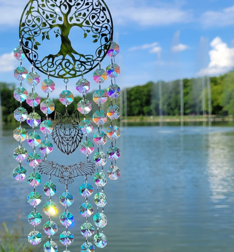 Łapacz słońca Wielokolorowe refleksy