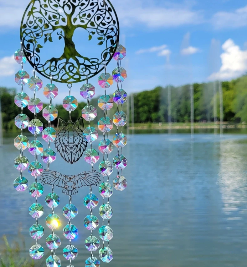 Łapacz słońca Wielokolorowe refleksy