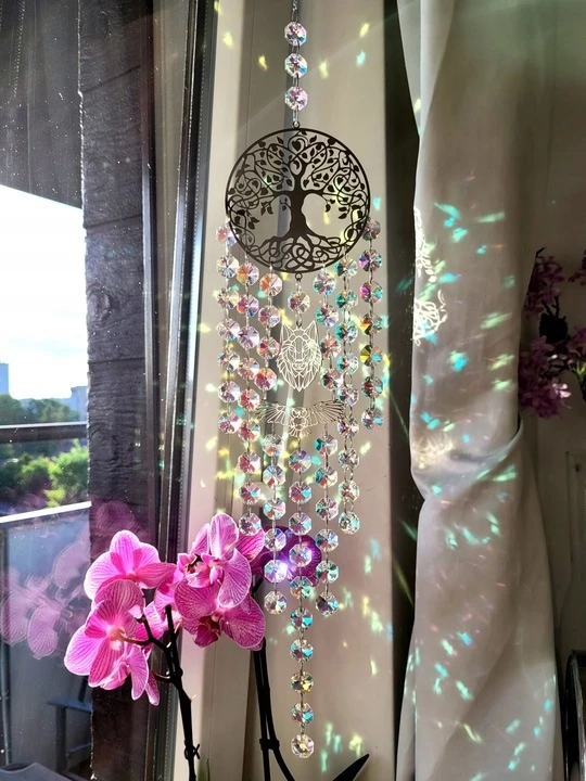 Łapacz słońca Wielokolorowe refleksy