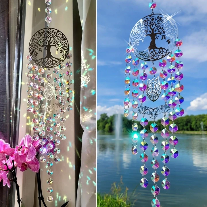 Łapacz słońca Wielokolorowe refleksy