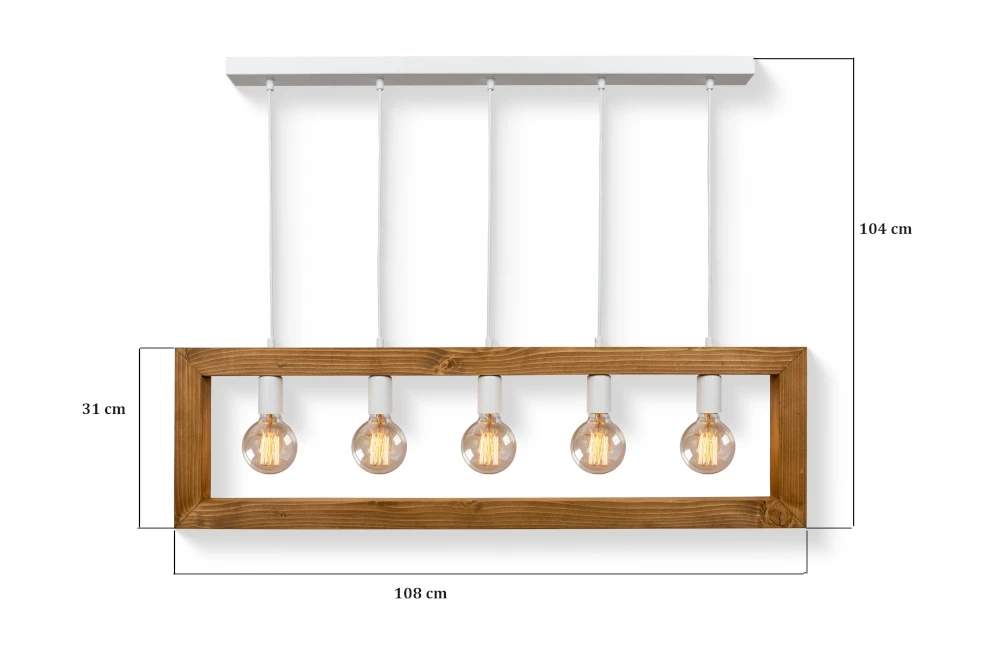 Lampa wisząca industrialna