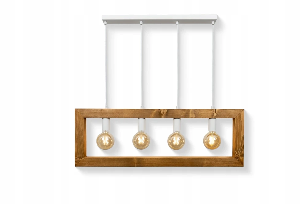 Lampa wisząca industrialna loft 4xE27