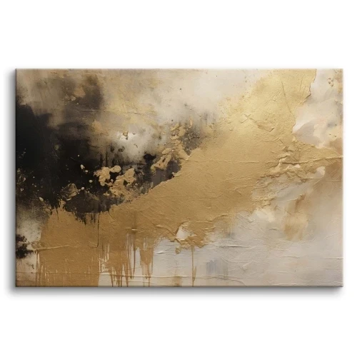 Obraz na płótnie canvas abstrakcja złoty