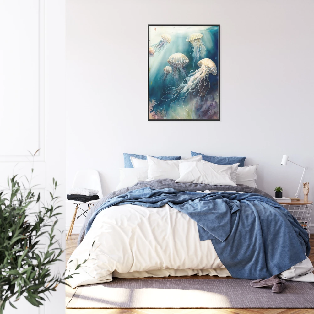Plakat Meduzy Morskie Stworzenia