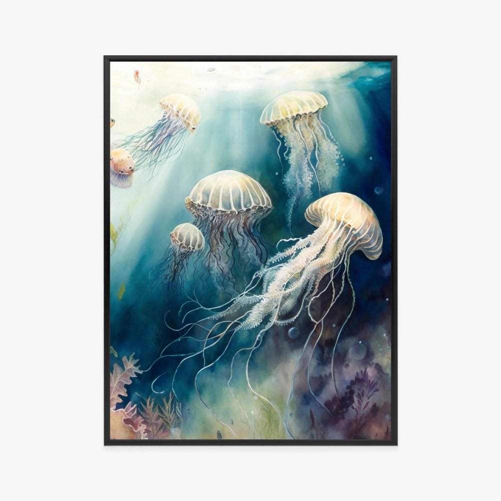 Plakat Meduzy Morskie Stworzenia