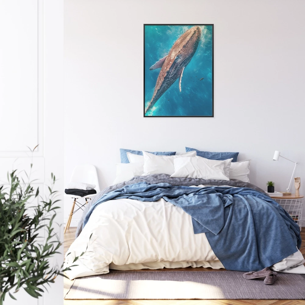 Plakat Wieloryb Morskie Stworzenia