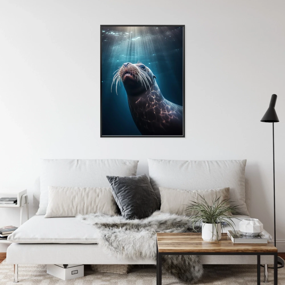 Plakat Foka Morskie Stworzenia