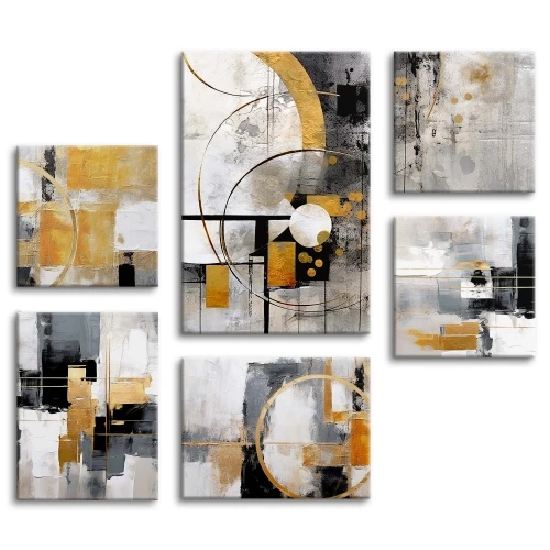 Obraz na płótnie canvas Galeria abstrakcja