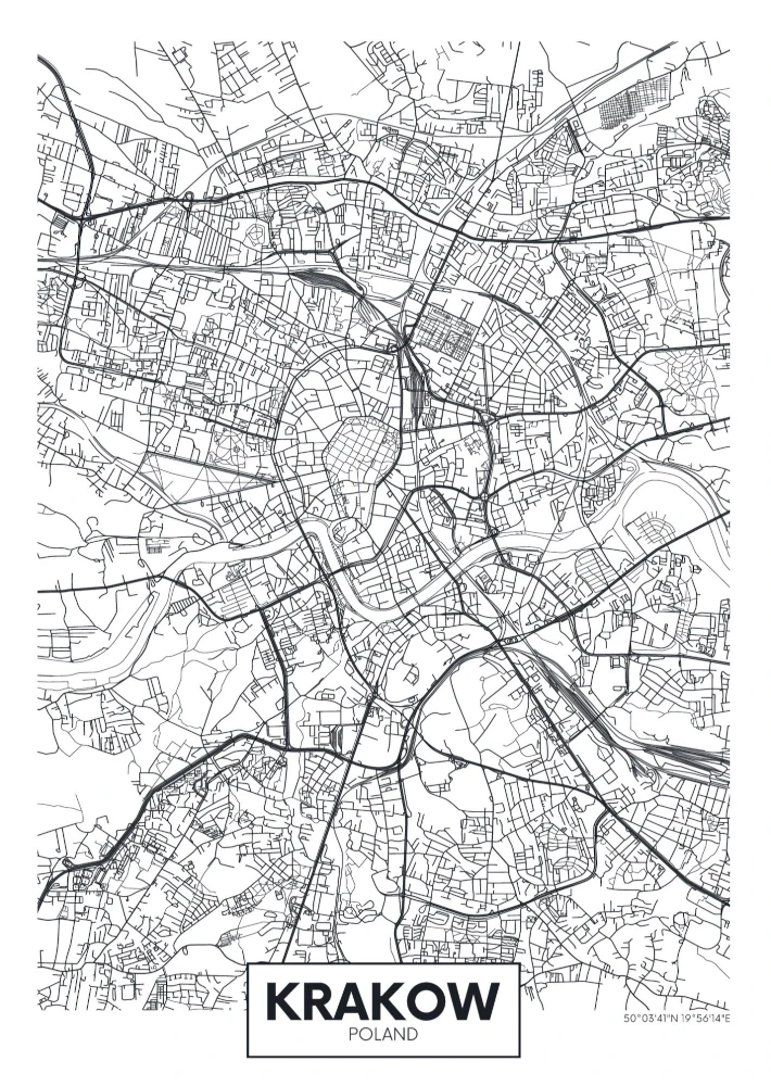 Plakat Kraków
