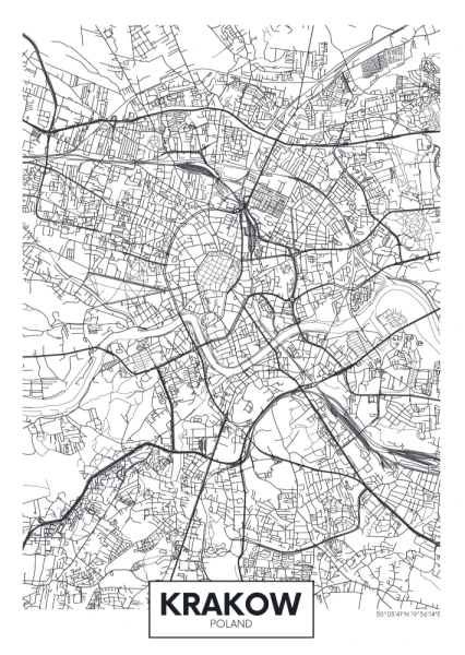 Plakat Kraków