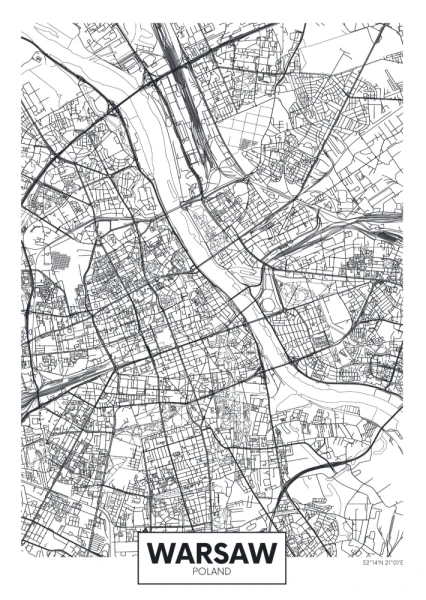 Plakat Warszawa