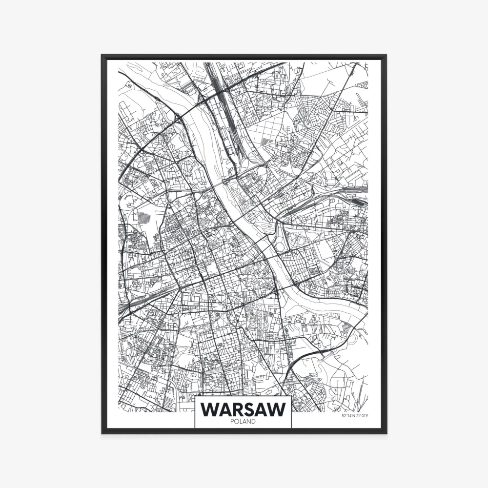 Plakat Warszawa