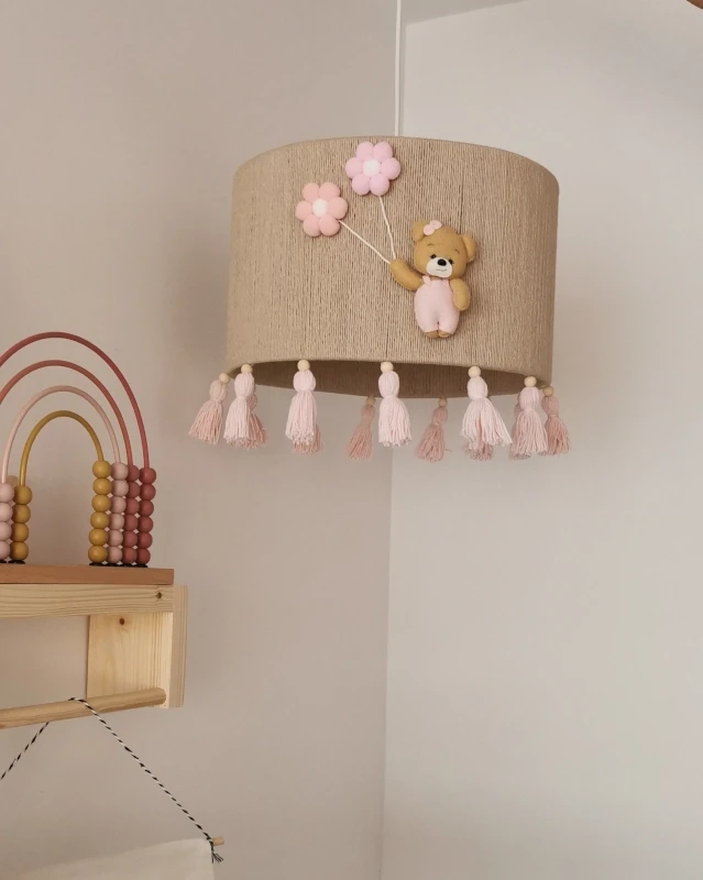 abażur handmade Miś