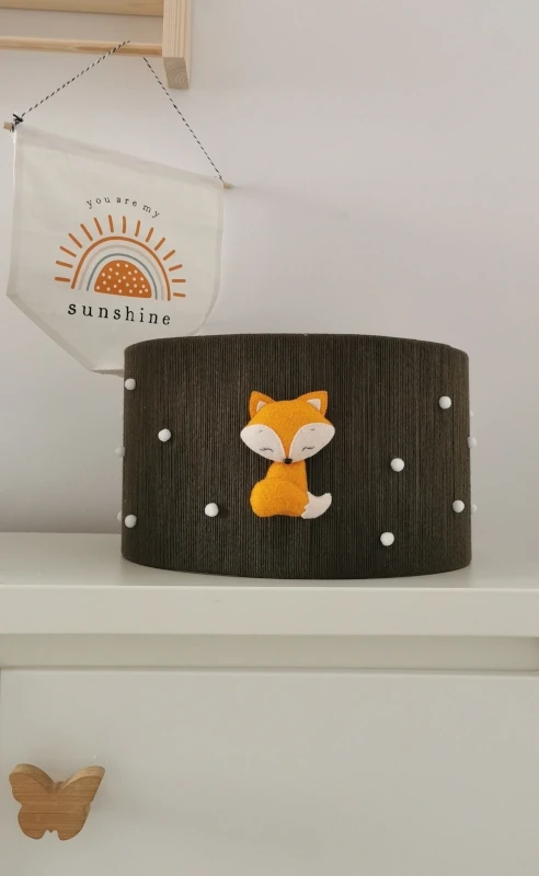 lampa klosz sznurkowy