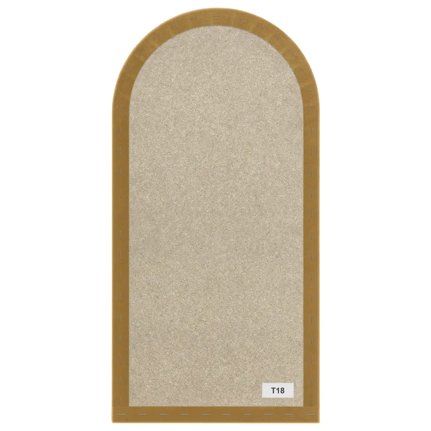 Panel tapicerowany żółty