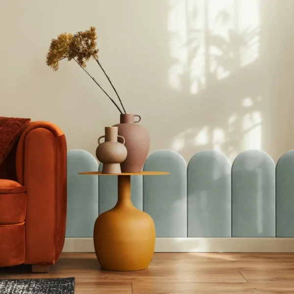 Panel tapicerowany miętowy