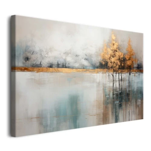 Obraz drzewo jezioro