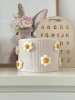 Lampa z abażurek handmade