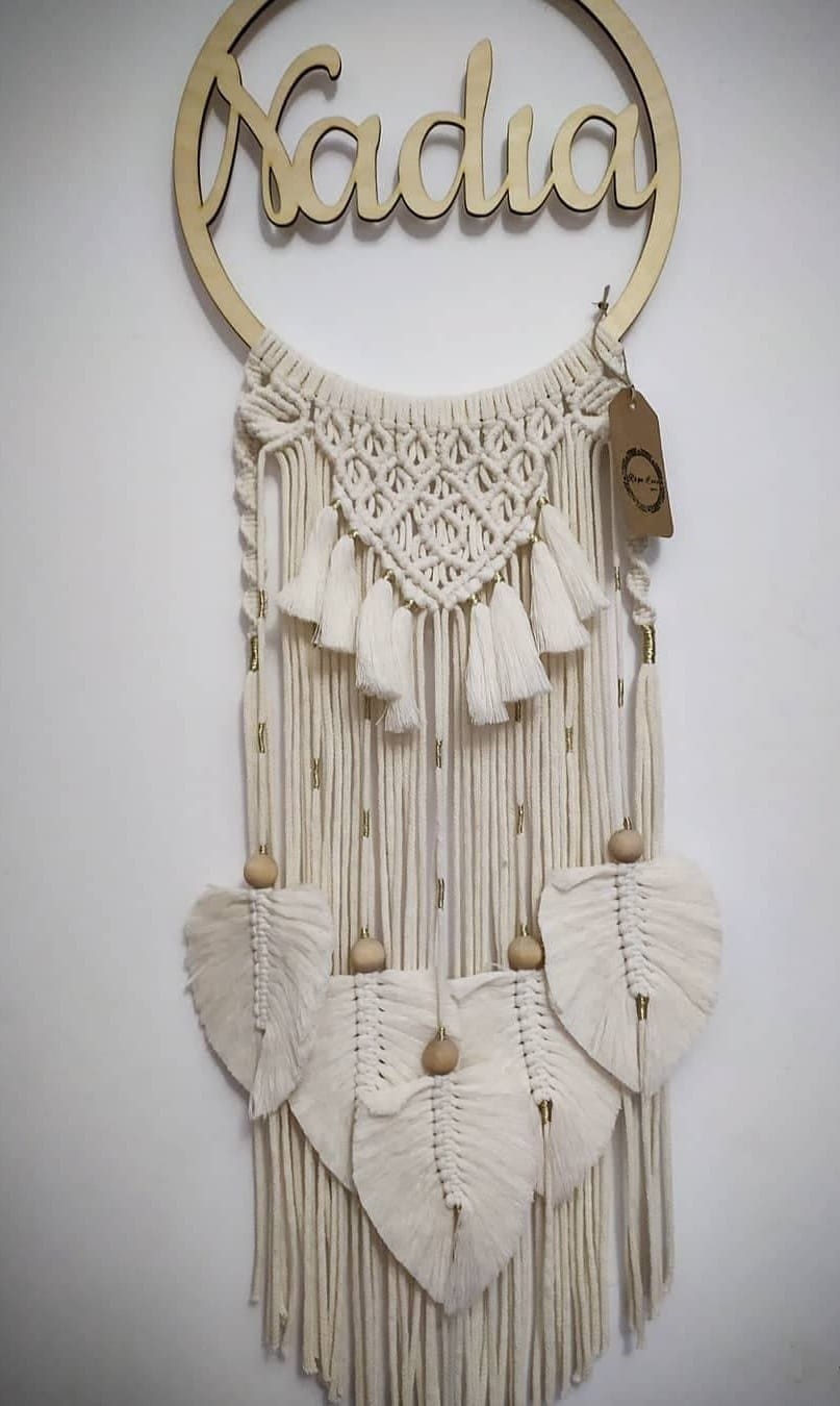 ręcznie pleciony łapacz snów