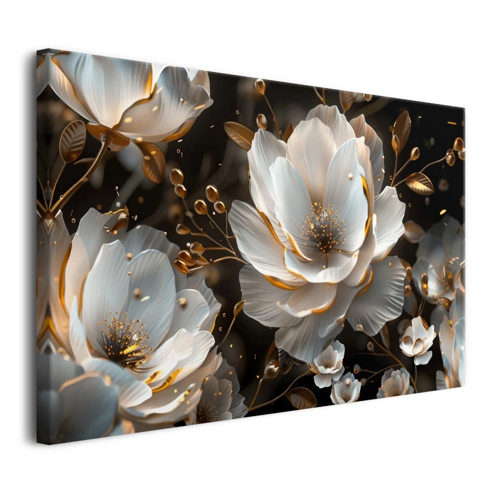 Obraz na płótnie canvas kwiaty glamour