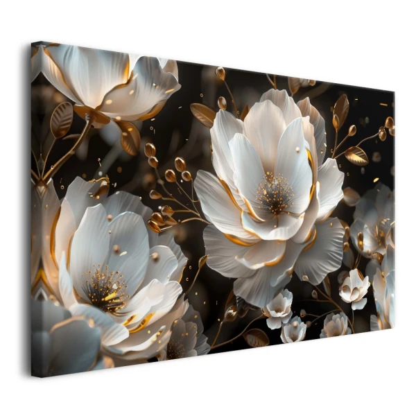 Obraz na płótnie canvas kwiaty glamour