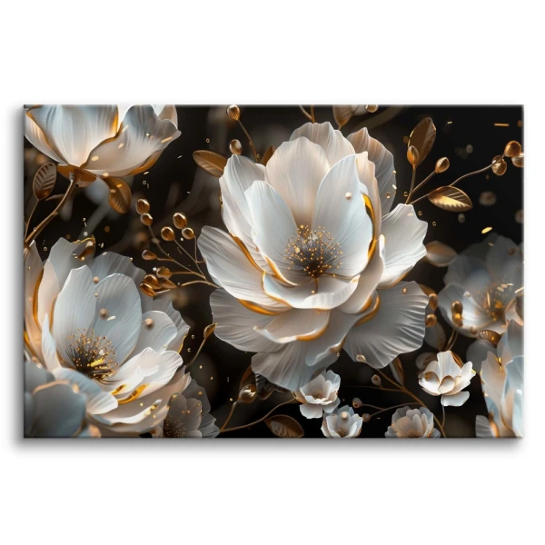 Obraz na płótnie canvas kwiaty glamour