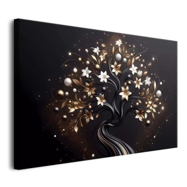 canvas drzewo glamour