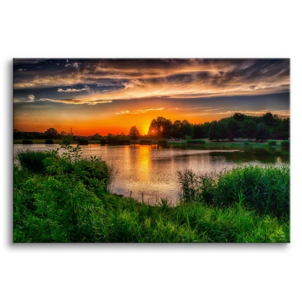 Obraz na płótnie canvas natura jezioro