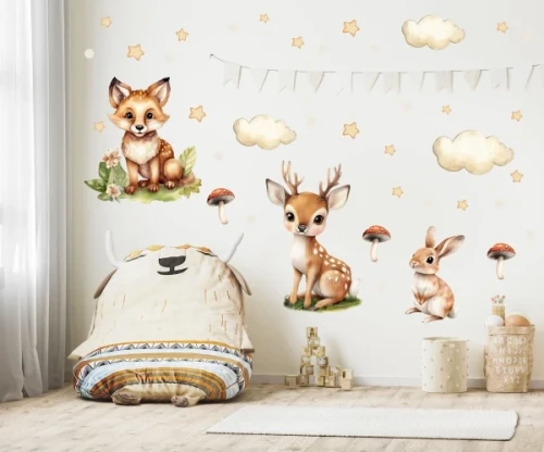 naklejka premium Zwierzątka