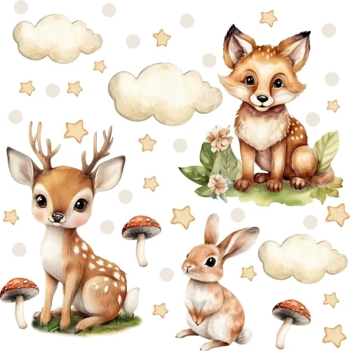 naklejka premium Zwierzątka